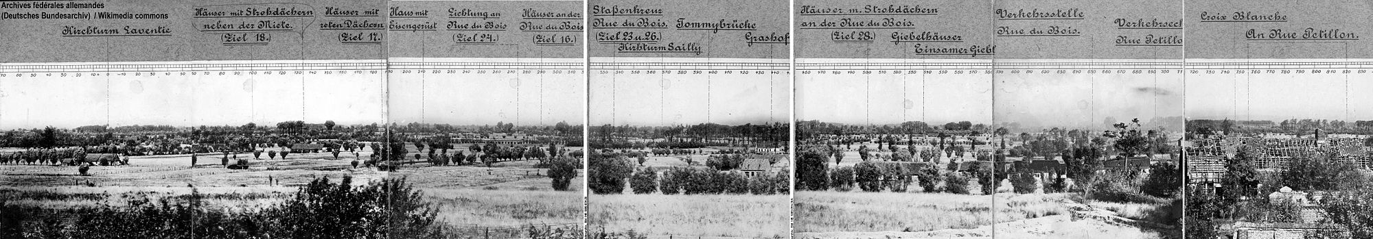 Fromelle Panorama 1914