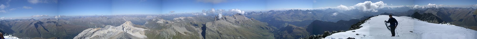 360°-Panorama vom Piz Platta