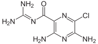 Struktur von Amilorid