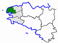 Lage des Arrondissements Brest
