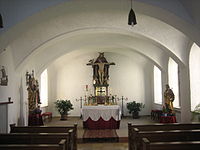Bad Grönenbach Schlosskapelle Altar.JPG