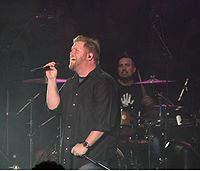 Sänger Bart Millard und Schlagzeuger Robin Shaffer von MercyMe