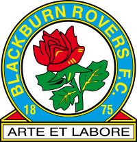 Das Vereinslogo der Blackburn Rovers