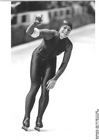 Gunda Kleemann 1988 bei den DDR-Einzelstrecken-Meisterschaften