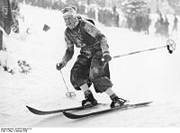 Jeanette Kessler bei den Olympischen Winterspielen 1936