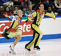 Galit Chait und Sergei Sachnowski beim Skate Canada 2003