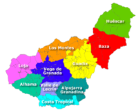 Comarcas der Provinz Granada