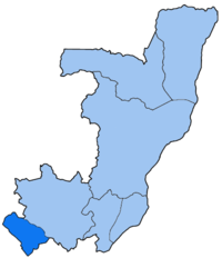 Karte Bistum Pointe-Noire