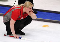 Angelina Jensen bei den Olympischen Winterspielen 2010