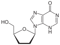 Strukturformel von Didanosin