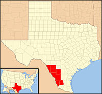 Karte Bistum Laredo
