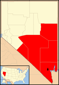 Karte Bistum Las Vegas