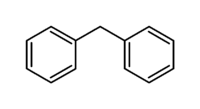 Strukturformel von Diphenylmethan