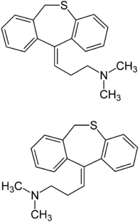 Strukturformeln von Dosulepin