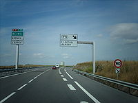 E 46 bei Rethel (Frankreich)