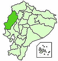 Karte Erzbistum Portoviejo