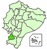 Karte Bistum Machala