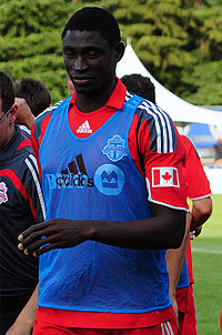 Gómez während einer Trainingseinheit mit Toronto (2009)