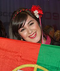 Daniela Varela beim ESC 2009