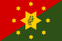 Flagge von Eastern Highlands