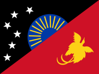 Flagge von Sandaun (West Sepik)