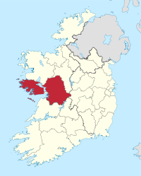 County Galway in Irland