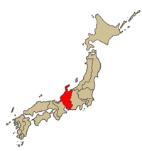 Karte Bistum Nagoya