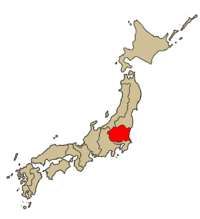 Karte Bistum Saitama