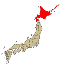 Karte Bistum Sapporo