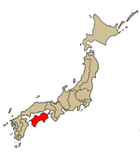 Karte Bistum Takamatsu