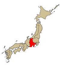 Karte Bistum Yokohama
