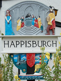 Stadtschild von Happisburgh