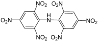 Struktur von Dipikrylamin