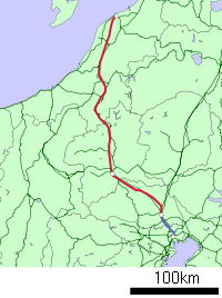 Strecke der Jōetsu-Shinkansen