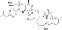 Struktur von Josamycin