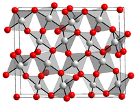 Kristallstruktur von Gold(III)-oxid
