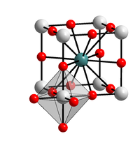 Struktur von Strontiumtitanat