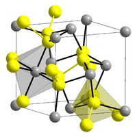 Elementarzelle von Pyrit