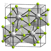 Kristallstruktur von Berkelium(III)-fluorid