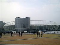 Das NSK Olimpijskyj im Oktober 2011