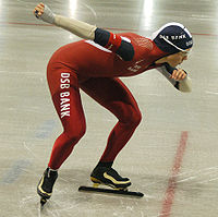 Laurine van Riessen bei den niederländischen Sprintmeisterschaften 2009