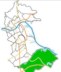 Statistische Bezirke des Linzer Stadtteils Ebelsberg