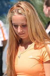 Sabine Lisicki bei den German Open 2007