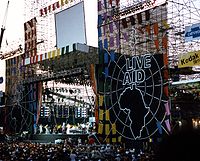 Das Live Aid-Konzert in Philadelphia