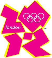 Logo der Olympischen Spiele 2012
