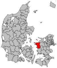 Lage von Kalundborg Kommune in Dänemark