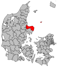 Lage von Norddjurs in Dänemark