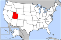 Karte Bistum Salt Lake City