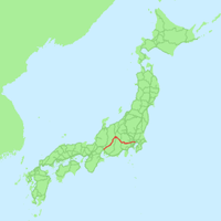 Strecke der Chūō-Hauptlinie