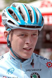 Marcel Strauss vor dem Start der ersten Etappe der Rothaus Regio-Tour 2006